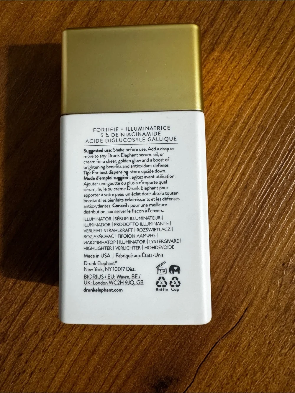 Drunk Elephant B-Goldi Bright Drops Serum — 30ML, Brand New!